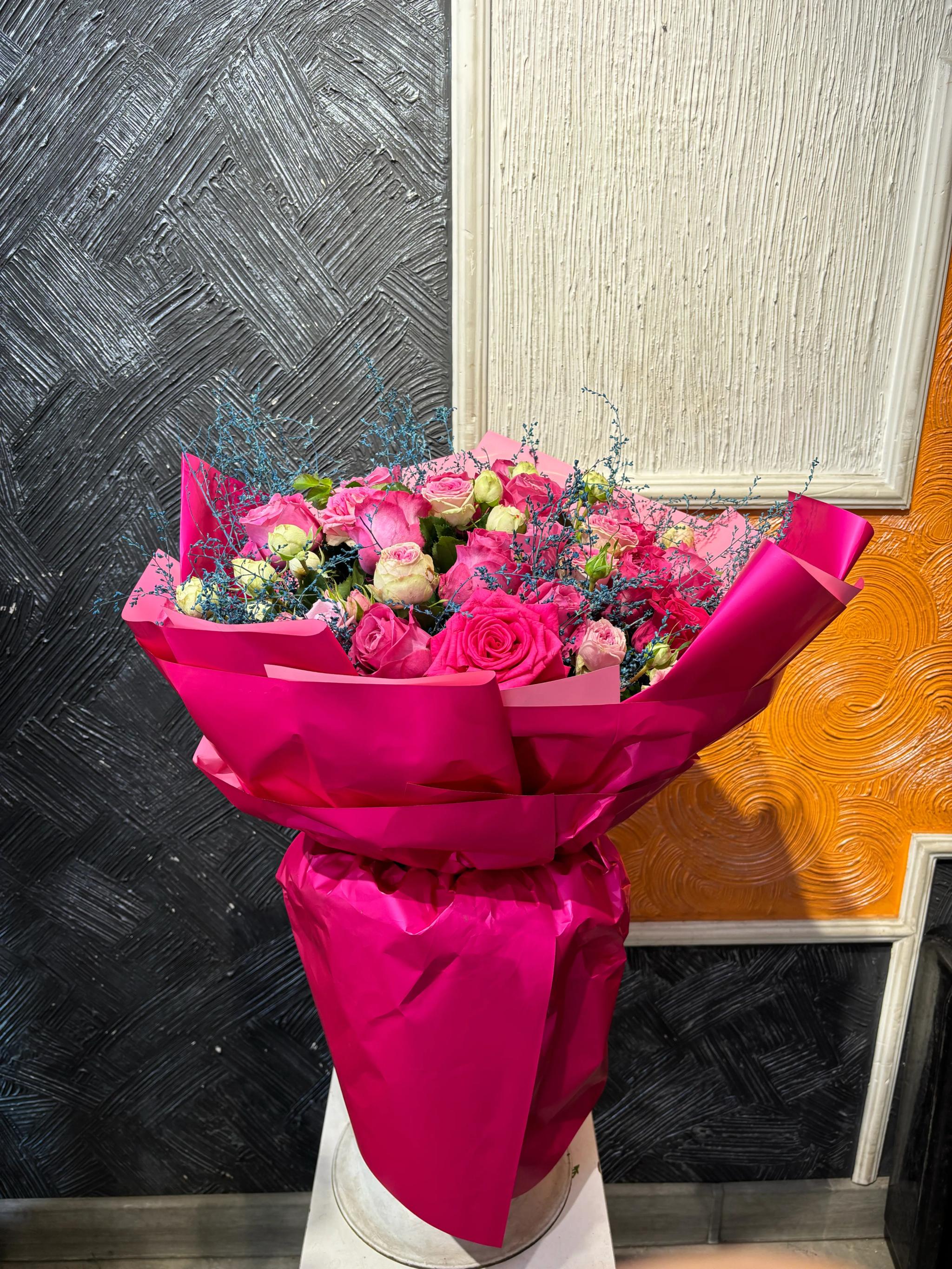 Pink bouquet | ծաղիկներ, ծաղկեպսակներ, բույսեր Երևան