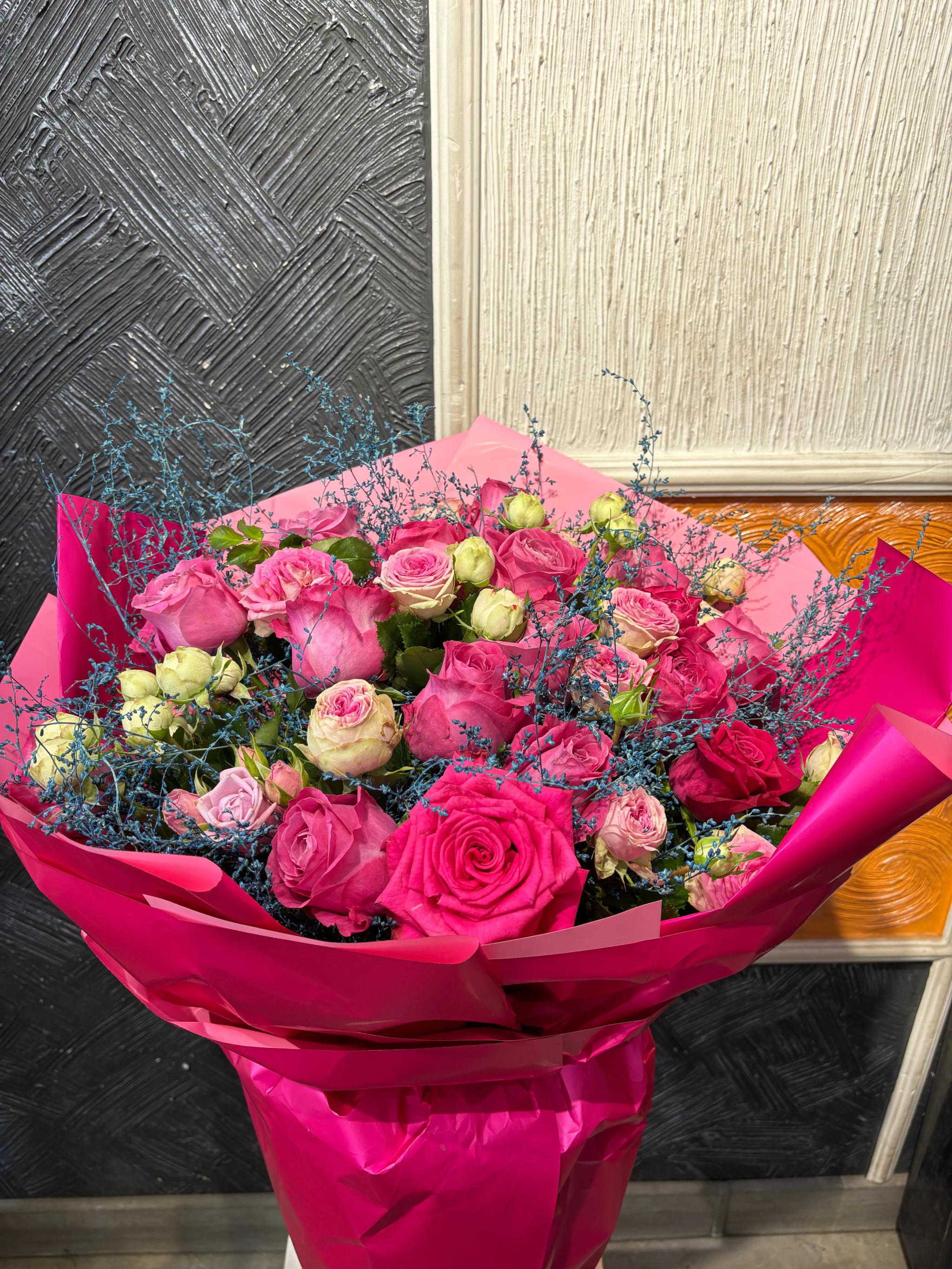 Pink bouquet | ծաղիկներ, ծաղկեպսակներ, բույսեր Երևան