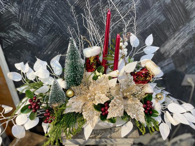 Christmas composition | ծաղիկներ, ծաղկեպսակներ, բույսեր - առաքում Երևան