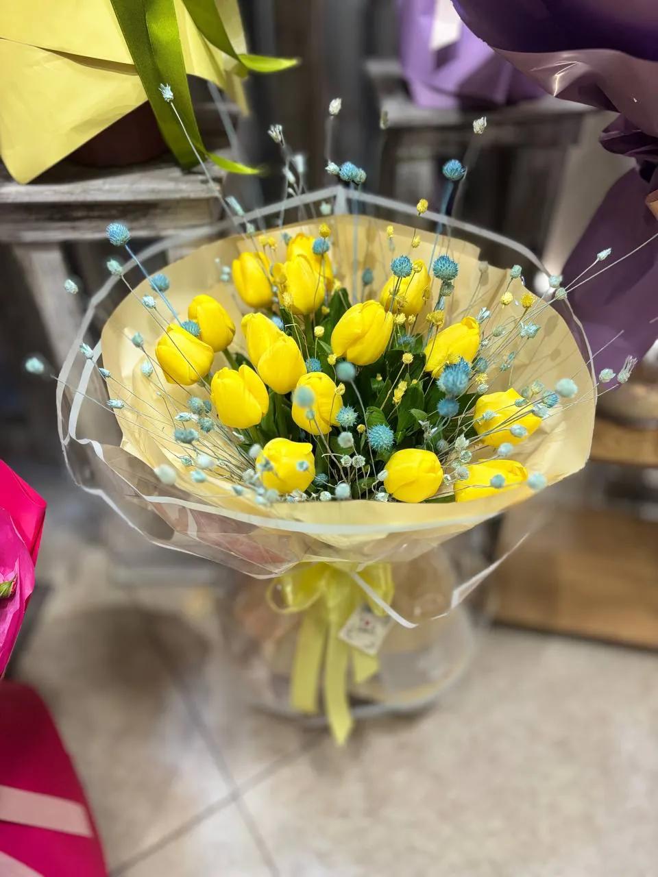 Դեղին կակաչների փունջ | ծաղիկներ, ծաղկեպսակներ, բույսեր Երևան
