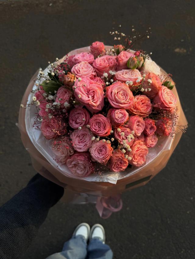 Bunch of roses | ծաղիկների առաքում Երևանում