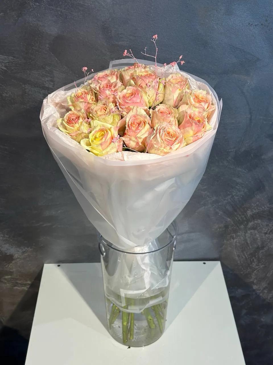 A bouquet of elegant roses | ծաղիկների առաքում Երևանում