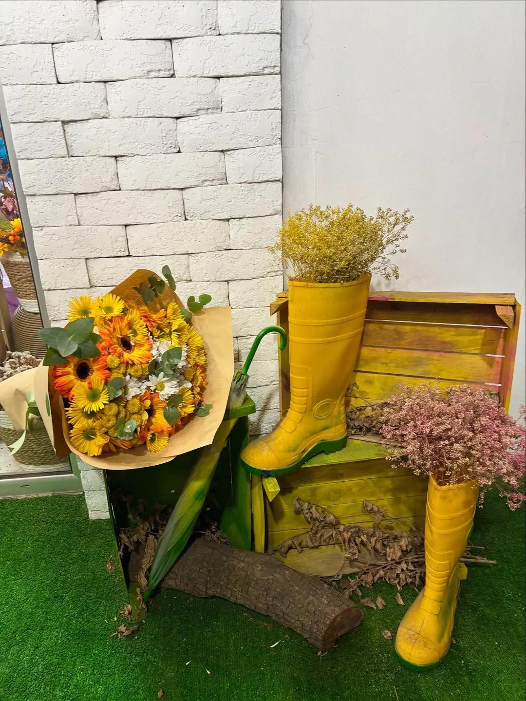 Yellow bunch | ծաղիկների առաքում Երևանում
