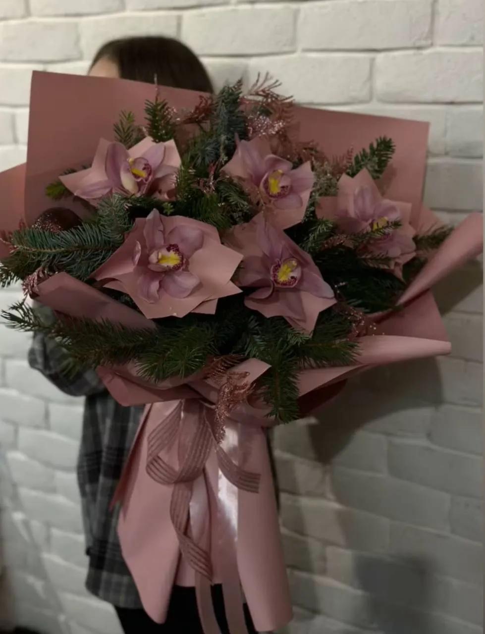 Bunch "Breath of Winter" | ծաղիկներ, ծաղկեպսակներ, բույսեր Երևան